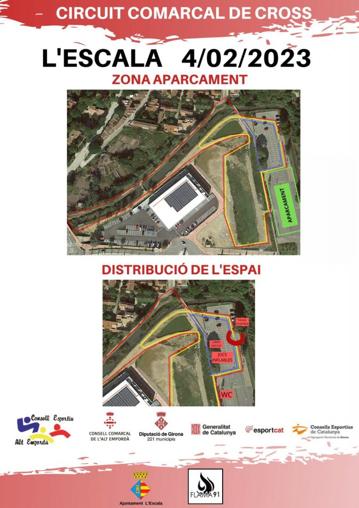 Circuit comarcal de cross l'escala 2023 - circuit